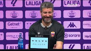 Rueda de prensa Real Valladolid CF vs CD Eldense [upl. by Robinia]