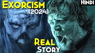 The Exorcism 2024 Film Explained in Hindi  Urdu  Horror Thriller Movie  Exorcism [upl. by Sifan42]