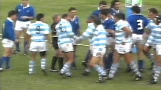 RWC 1995  Argentina v Italia  RWC 1995  Pool B [upl. by Adnam287]