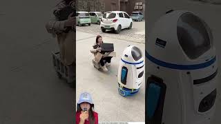 ROBOT BAIK JASA ANGKUT KOPER CEMILAN NAIK SAJA GRATIS ⁉️shorts funny dubbing [upl. by Bravin]