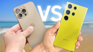 Samsung S25 Ultra vs iPhone 16 Pro Max Which is the BEST [upl. by Narbig]