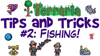 Terraria Fishing Tips and Tricks Angler Quest Guide Rods Bait amp Crates PC 133 [upl. by Groves]