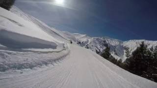 Skifahren in AdelbodenLenk  Gopro Hero 4 Silver [upl. by Alveta]