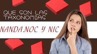 Taxonomias Nanda noc y nic [upl. by Jews]