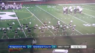 Ridgewood Football Vs Glenbard South [upl. by Kennet]