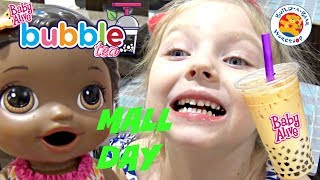 BABY ALIVE has a FUN DAY at the MALL The Lilly and Mommy Show The TOYTASTIC Sisters [upl. by Aronoh872]