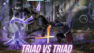 TRIAD VS TRIAD👿 How to Defeat Dead Forest TRIAD Set Shadow Fight 3 [upl. by Michi]