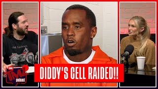 Diddys Cell Raided Lawyers Claim Prosecutors Are After Him  The TMZ Podcast [upl. by Enilaf274]