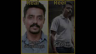 Bheema kannada movie 2024cast realvsReel moveBheemacast [upl. by Atreb870]