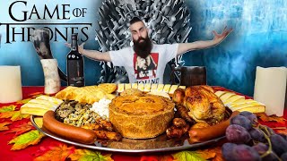 THE ULTIMATE GAME OF THRONES BANQUET CHALLENGE  13000 CALORIES  BeardMeatsFood [upl. by Repooc]