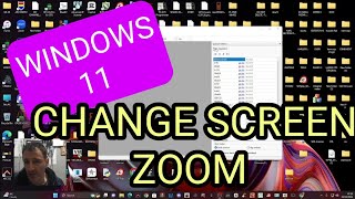WINDOWS 11  RESIZE YOUR SCREEN VIEW [upl. by Ringler399]