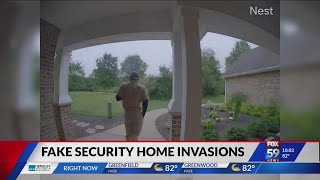 Burglars caught oncamera breaking into Indianapolisarea homes while families were away for 4th of [upl. by Hamlani]