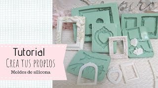 Tutorial Crea tus propios moldes de silicona para scrap [upl. by Pfaff235]