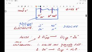 Electrolysis GCSE Chemistry Half Equations Reactivity Series gcsechemistry aqa edexcel ocr [upl. by Cristine]