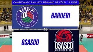 Barueri x Osasco Campeonato Paulista 2023 [upl. by Janyte]