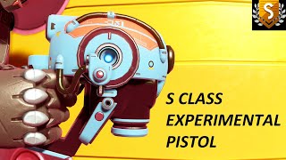 No Mans Sky  Blue S Class Experimental Pistol Multitool [upl. by Aillicsirp]