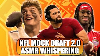 2024 NFL Mock Draft 20 ASMR Whispering [upl. by Armat]