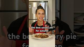 🧣 cozy COTTAGE PIE feat meaty mushrooms 🍄 vegan veganfood hashbrown lentils pie veganrecipes [upl. by Lytton698]