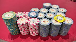 AllIn on the First Hand  Poker Vlog 112 [upl. by Leuqar]