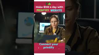 How Does Printify Website Work PrintOnDemand Dropshipping [upl. by Laurette]