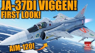 JA37DI VIGGEN FIRST IMPRESSIONS WEAPONS PERFORMANCE amp MORE  War Thunder DEV [upl. by Aneehta672]