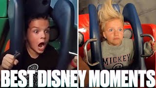 RECREATING OUR BEST DISNEY MOMENTS  TERRIFYING DISNEY RIDES AND ROLLER COASTERS THROUGH THE YEARS [upl. by Nonnah937]