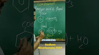 Sodium Bicarbonate TestHow To Distinguish Benzoic acid And Phenol [upl. by Rramel]