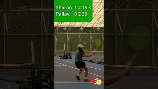 30 Tennis Player Hits Ridiculous Backhand Pass 🚀🎾💨 shorts tennis tennispoint [upl. by Aneeles]