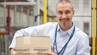 Amazon inaugurato Centro di Distribuzione di Castel San Giovanni [upl. by Eentrok]