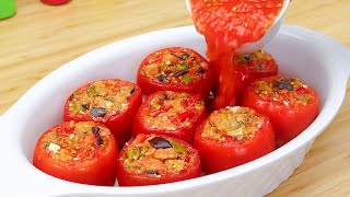 No meat but its more delicious than meat Tomato and eggplant recipe 🔝 2 ASMR recipes [upl. by Brian]