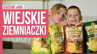 WIEJSKIE ZIEMNIACZKI  JEDZENIE 099 [upl. by Teddi]