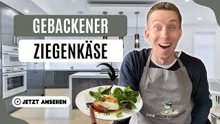 Vorspeisen Rezept  Gebackener Ziegenkäse mit Walnüssen auf Feldsalat  DER KOCHSTANDARD [upl. by Adnalor]