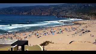 Surf  Beach  Praia do Guincho  Portugal Europe [upl. by Batholomew]