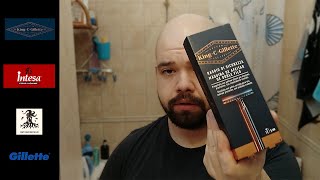 RASATURA  Unboxing e test King C Gillette [upl. by Fagin]