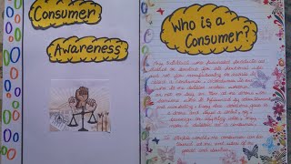 Consumer Awareness project class 10  Consumer rights and responsibility [upl. by Redvers505]