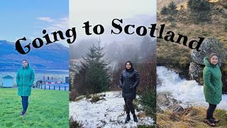 Winter holiday in Scotland  Holiday cottage London to Scotland Road trip Scotland vlog [upl. by Azil]