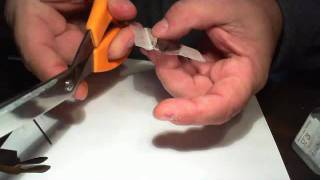 Creating Caddis Tent Wings0001wmv [upl. by Salahi]