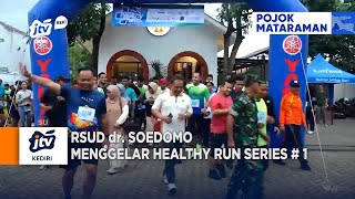 RSUD dr Soedomo Menggelar Healthy Run Series 1 [upl. by Assinna]