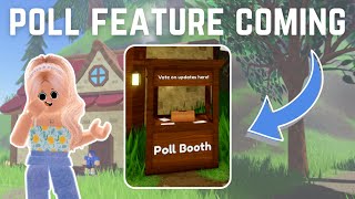 InGame POLL FEATURE Coming Soon Vote on Updates  Wild Horse Islands [upl. by Tongue]