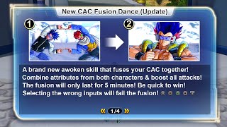 DRAGON BALL XENOVERSE 2  New Updated CAC Fusion Dance Awoken Skill Concept Mod [upl. by Morganstein]