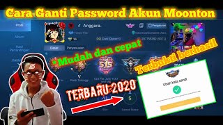 Cara Ganti Password Akun Moonton Mobile Legend [upl. by Eelrihs]