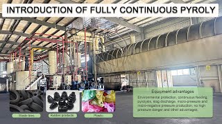 Introduction to Fully Continuous Pyrolysis Efficient WastetoEnergy Technology [upl. by Llywellyn762]