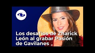 Zharick León no podía “cambiar ni una coma” a los libretos de Pasión de Gavilanes  Caracol TV [upl. by Aehsel]