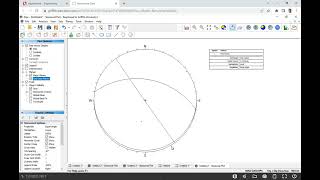 Tutorial 4 How to Plot Great Circles and Poles of Rock Mass Discontinuities using Dips education [upl. by Atkinson264]