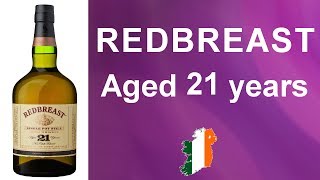 76  Redbreast 21 year old Irish single pot still whiskey review from WhiskyJason [upl. by Aronoel]