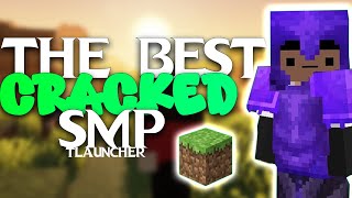 I found the BEST SMP in Minecraft  Cracked TLauncher  FREE TO JOIN [upl. by Edaj885]