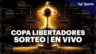 EN VIVO 🔴 SORTEO  COPA LIBERTADORES ⚽ BOCA RIVER RACING Y ARGENTINOS DEFINEN RIVALES 🔥 TyC SPORTS [upl. by Renruojos]