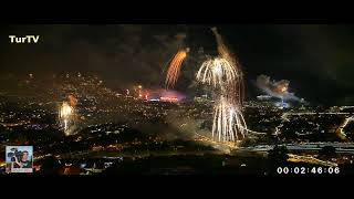 MadeiraAquiTãoPerto Fireworks Funchal Madeira Island 2022 TURTV [upl. by Arrim]