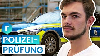 PolizeiAusbildung So hart ist der Einstellungstest  reporter [upl. by Kimmie]