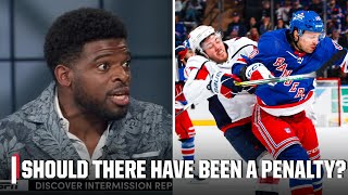 PK Subban You can’t tell me Panarin didn’t hit Oshie in the head  NHL on ESPN [upl. by Luiza]